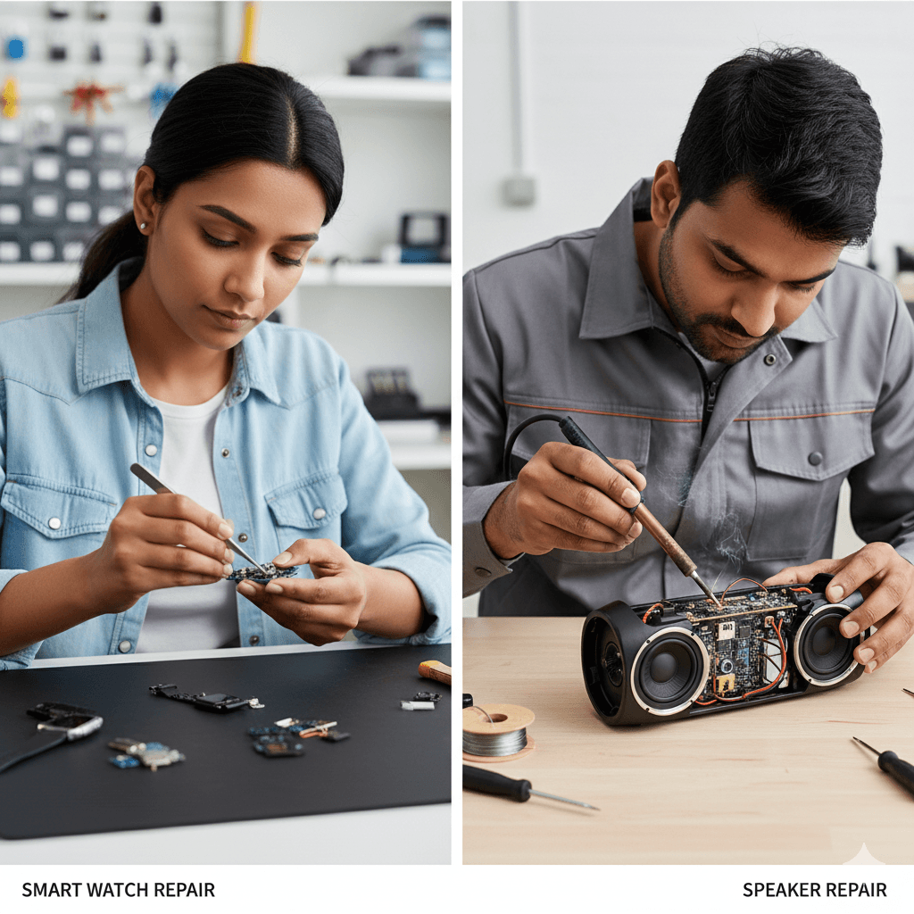 Smart Watch, Home Theater & Speaker